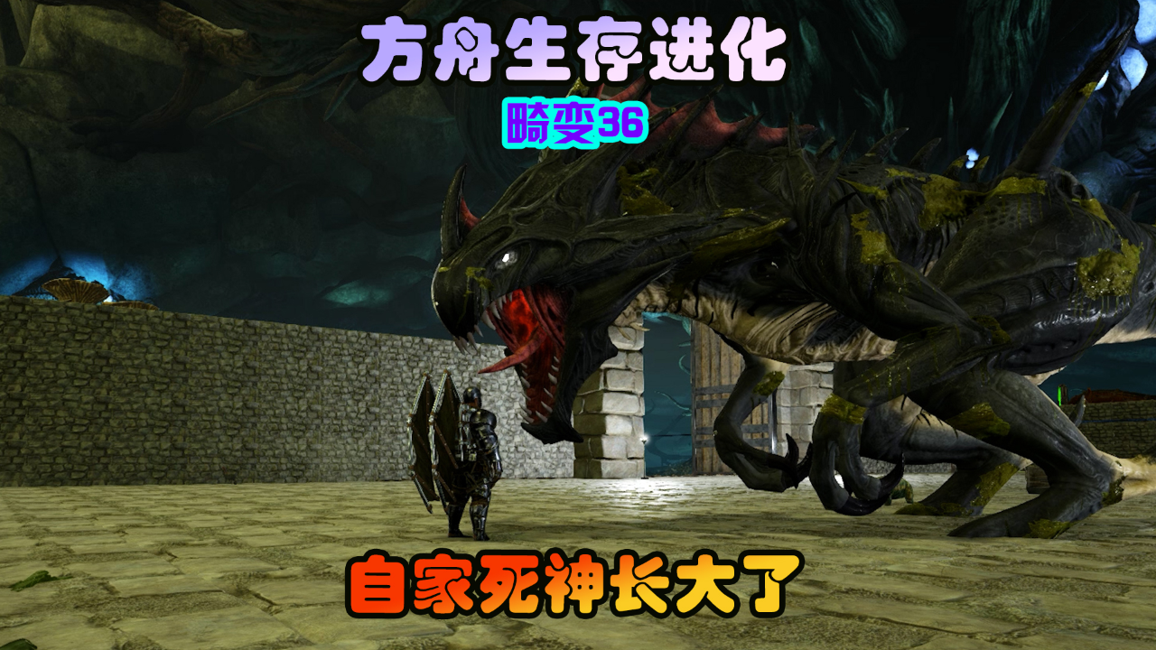 方舟生存进化 畸变36 这个死神越看越可爱啊