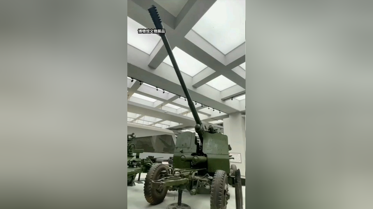 59式100毫米高射炮模型图片