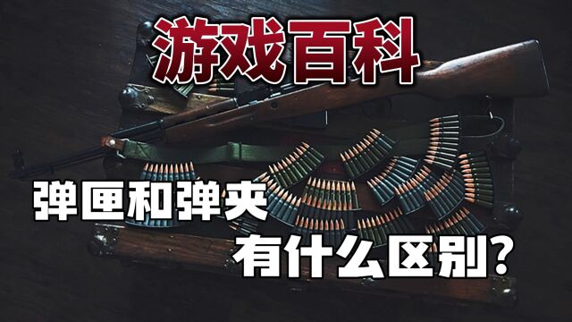 【游戏百科】游戏中的供弹具,现实中究竟是什么样子