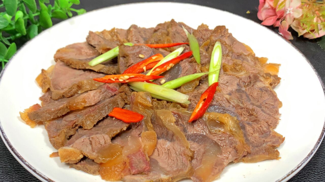 酱牛肉家常做法，详细讲解简单易学，酱香浓郁，家人赞不绝口_高清