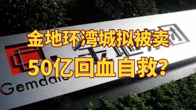 金地拟50亿出售深圳环湾城项目?卖子回血为偿债?