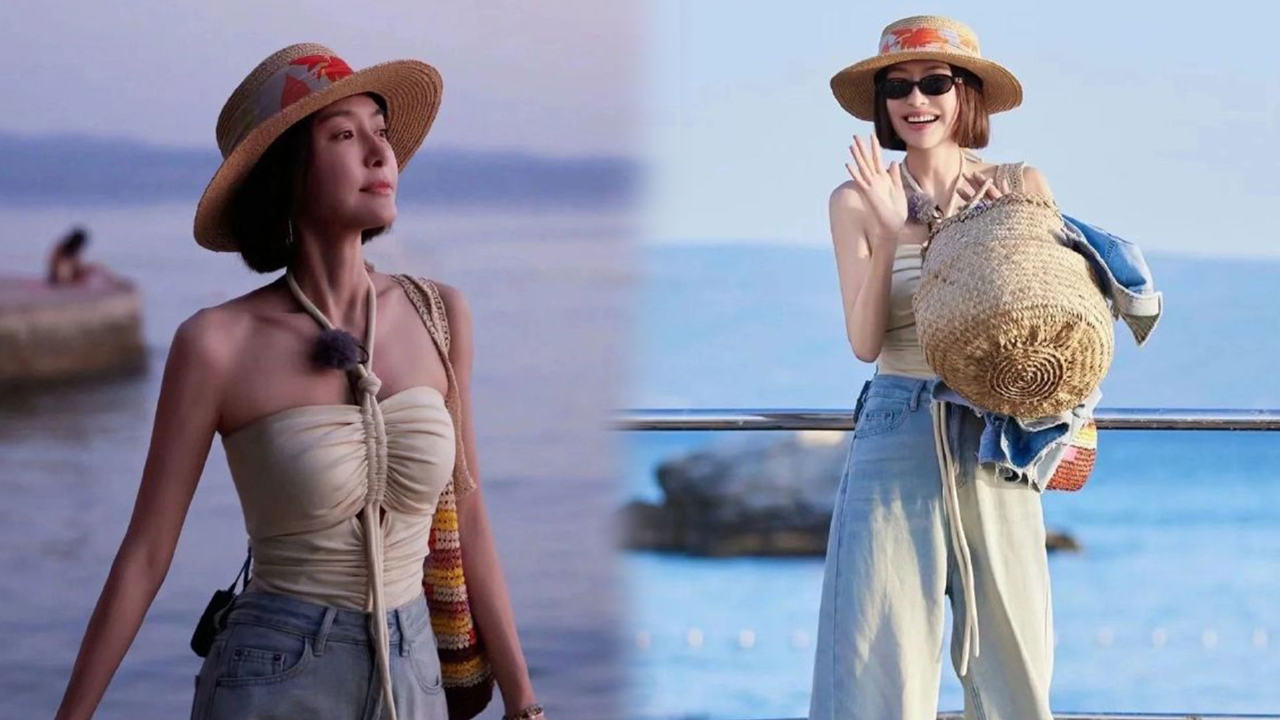 花少好友记路透曝光,秦岚热情和粉丝打招呼,嗓子再变电音朵拉