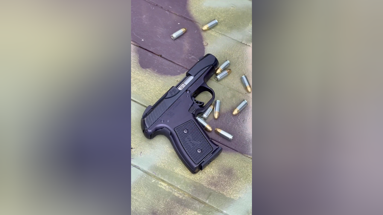 雷明顿r51袖珍式半自动 外观精巧做工精良 是防身自卫的理想选择