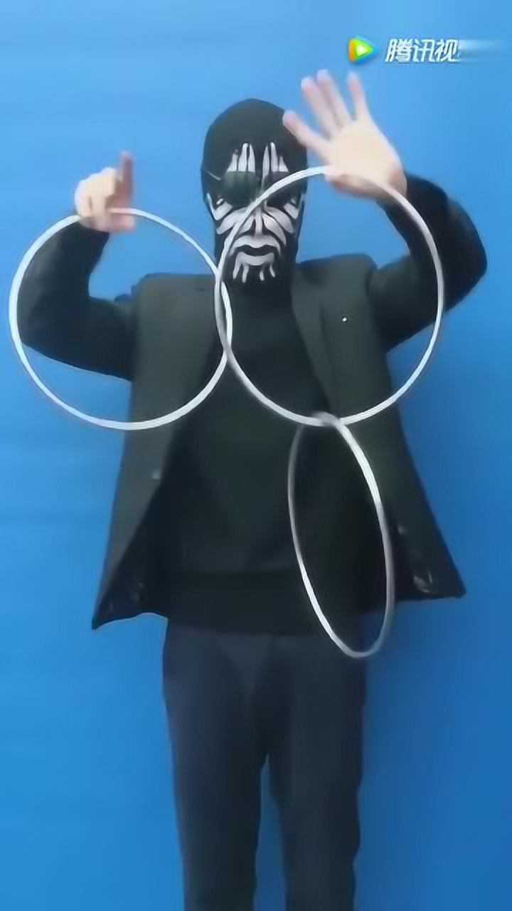原来套环魔术这么简单有长见识了