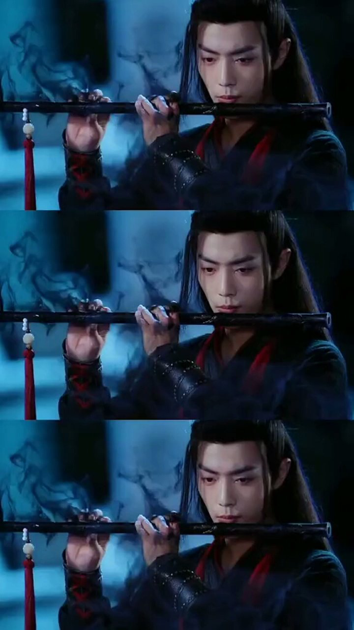 肖战混剪魏无羡吹笛大合辑