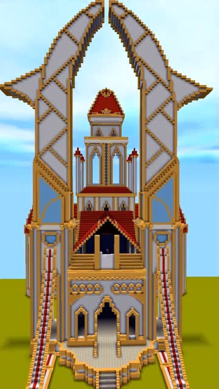 迷你世界城堡建筑教程来了