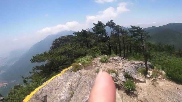 全程记录庐山五老峰 一峰 二峰 三峰 四峰 各个不同的风景 真美