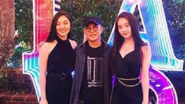 李连杰2个女儿近况曝光,大女儿被哈佛录取,小女儿长相艳丽