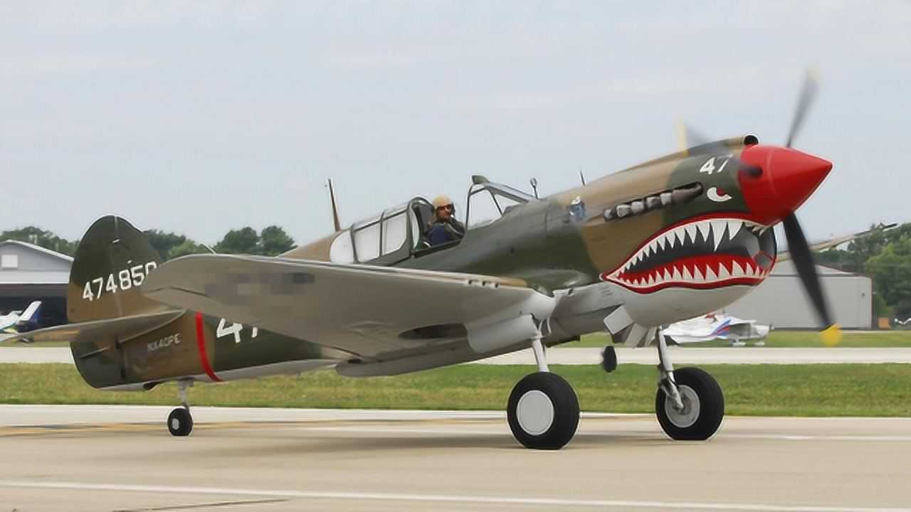 美国寇蒂斯p-40"战鹰"战斗机有多强?网友:吊打零式战机