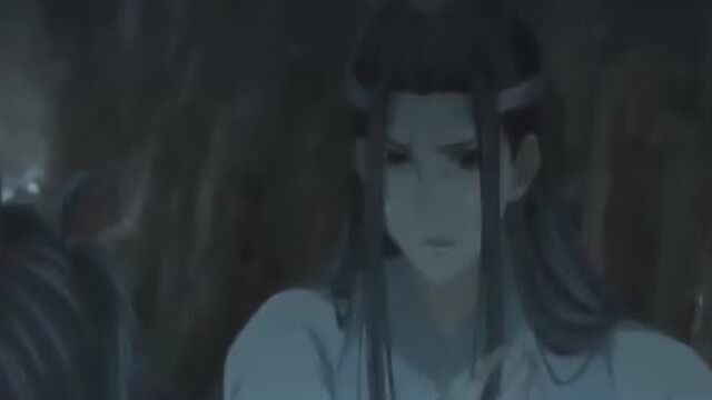 魔道祖师:魏无羡受伤了,蓝二哥哥这个心疼的眼神啊!好想哭!