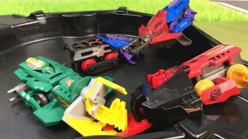 炫斗战轮重型号角对决螺旋巨轮玩具车