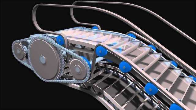 电动扶梯使用将近30年不淘汰,它牛在哪里?3D动画演示工作全程!