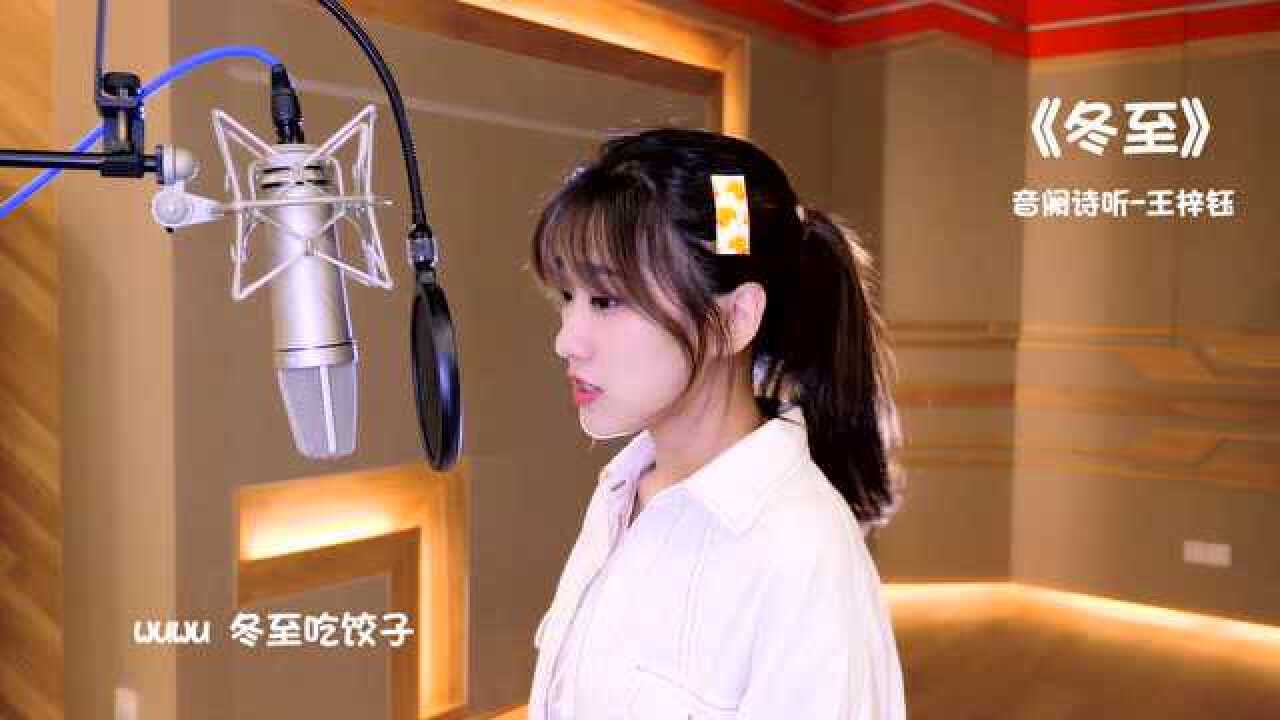 音阙诗听一首《冬至》又火了，洗脑中国风太好听了_《冬至》音阙诗听/王梓钰二十四节气系列歌曲_高清1080P在线观看平台_腾讯视频
