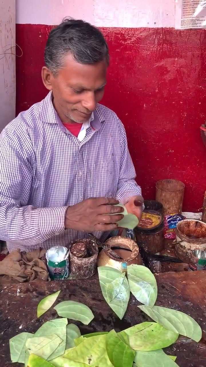 印度味道最浓郁的槟榔放的全是香精和调料你敢试试吗