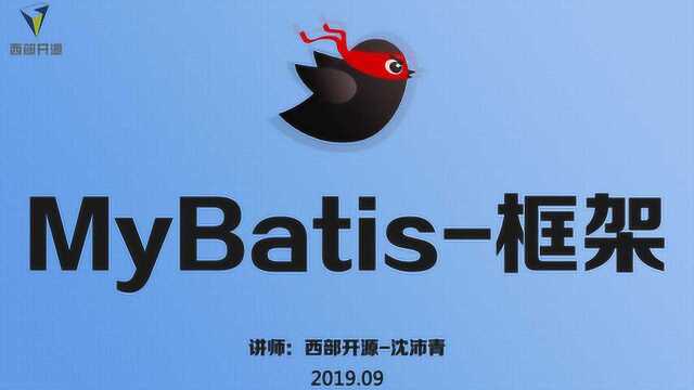 西部开源MyBatis:注解开发查询用户和保存用户