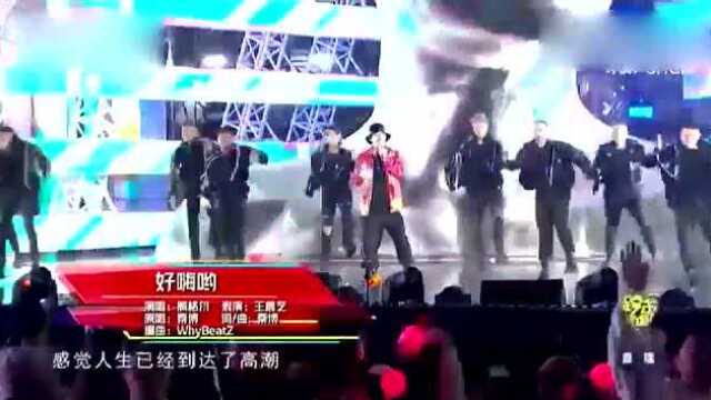 湖南卫视跨年:腾格尔演唱洗脑神曲《好嗨哟》瞬间点燃全场