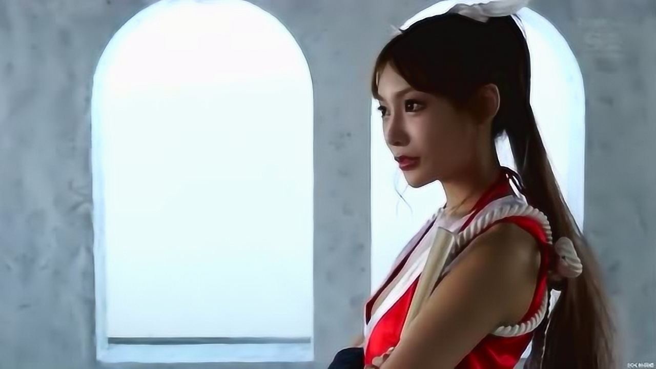 明日花COS不知火舞,上演腿咚超必杀_高清