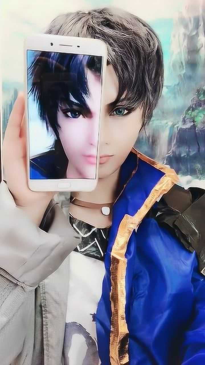 小姐姐仿妆斗罗大陆男主唐三看到眼前这一幕去拍电视剧吧