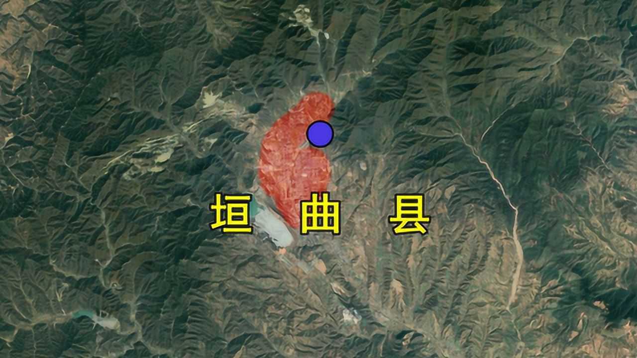 山西垣曲县地图看城市建设发展历程