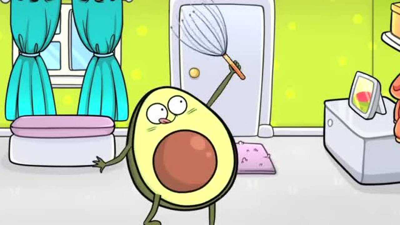 鳄梨动画鳄梨先生得宝物戴上会有奇妙的事发生