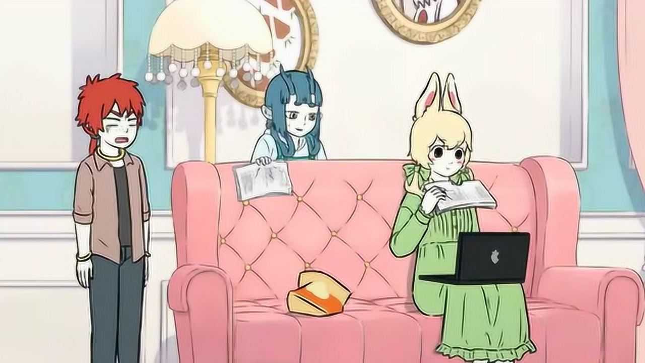 非人哉龙女为了隐瞒成绩把试卷递给了玉兔玉兔当零食吃了