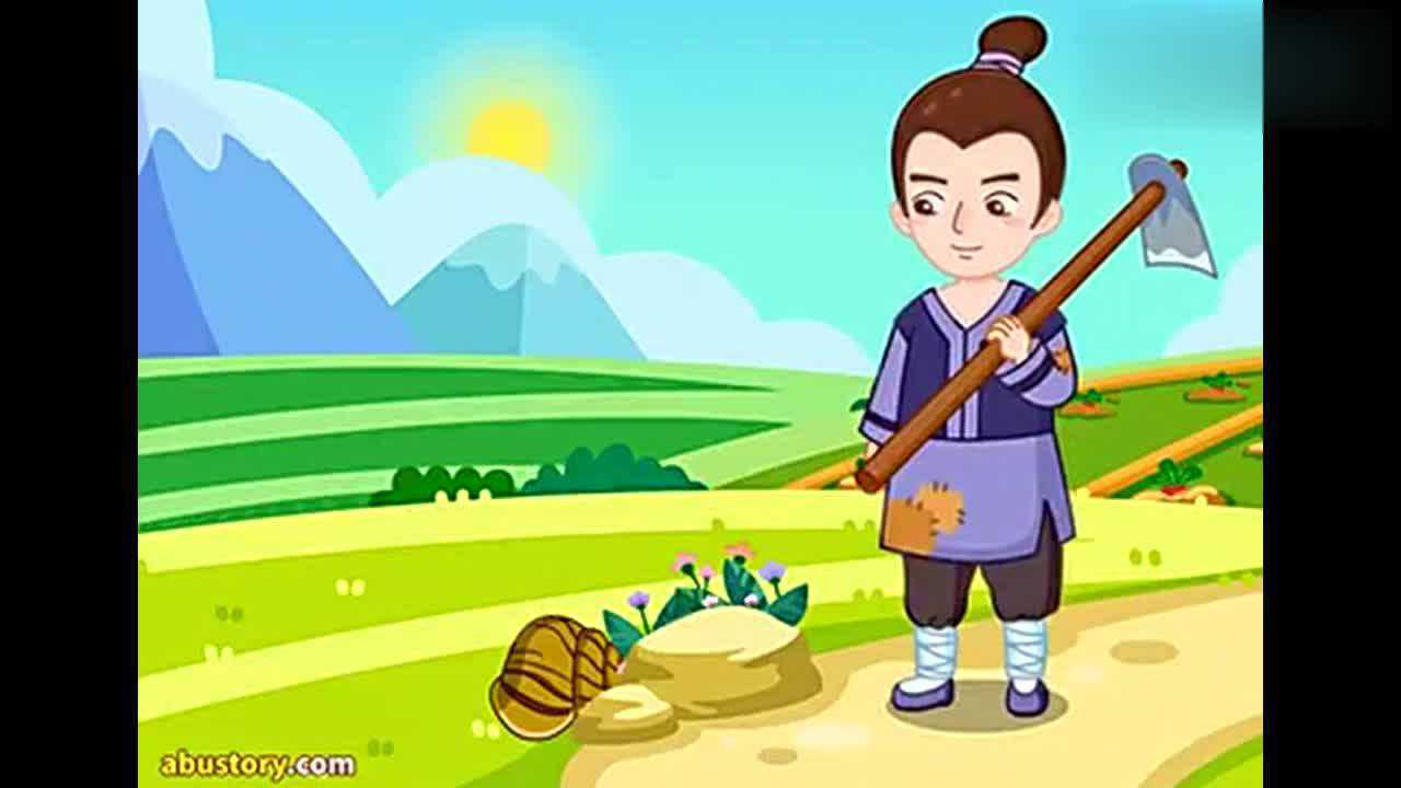 田螺姑娘民间故事，中国民间故事传说《田螺姑娘》_高清