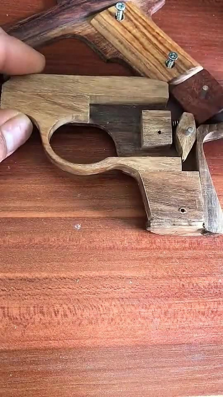 简单的木头小木枪
