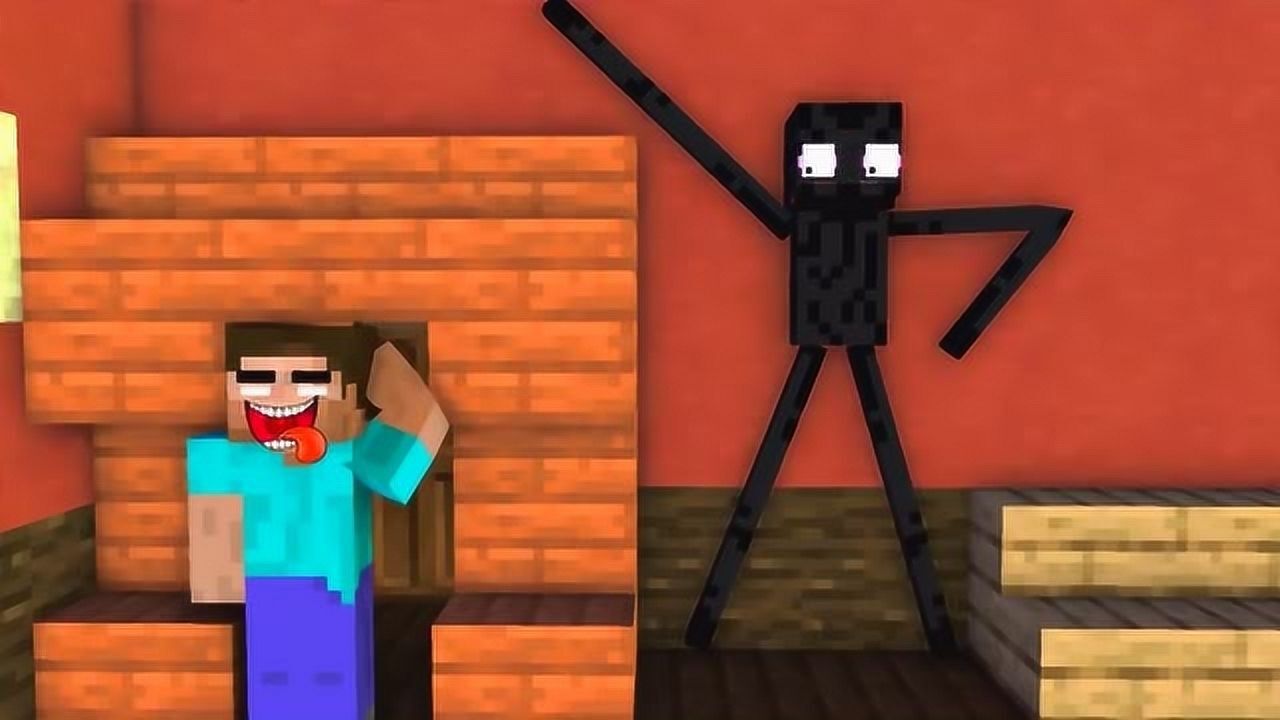 我的世界:史蒂夫大战末影人