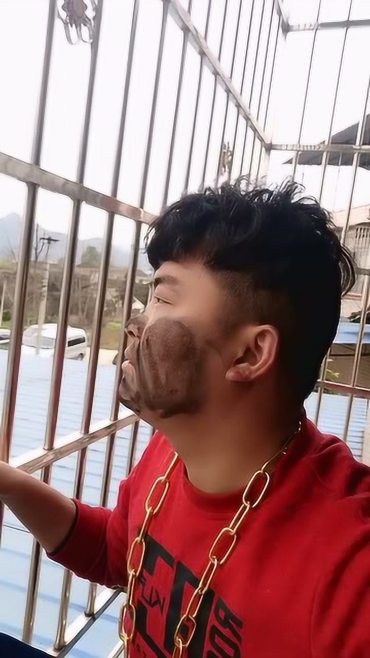 铁门铁窗铁锁链.