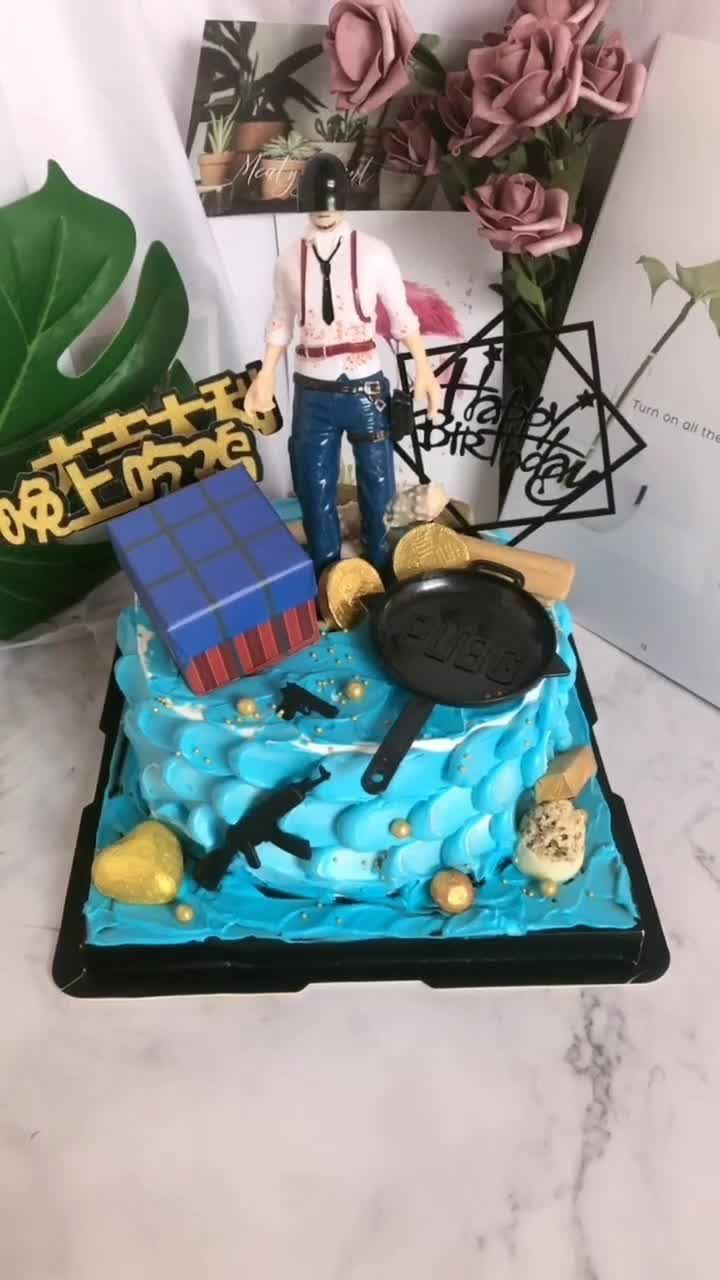 吃鸡生日蛋糕送给男孩子的最佳首选
