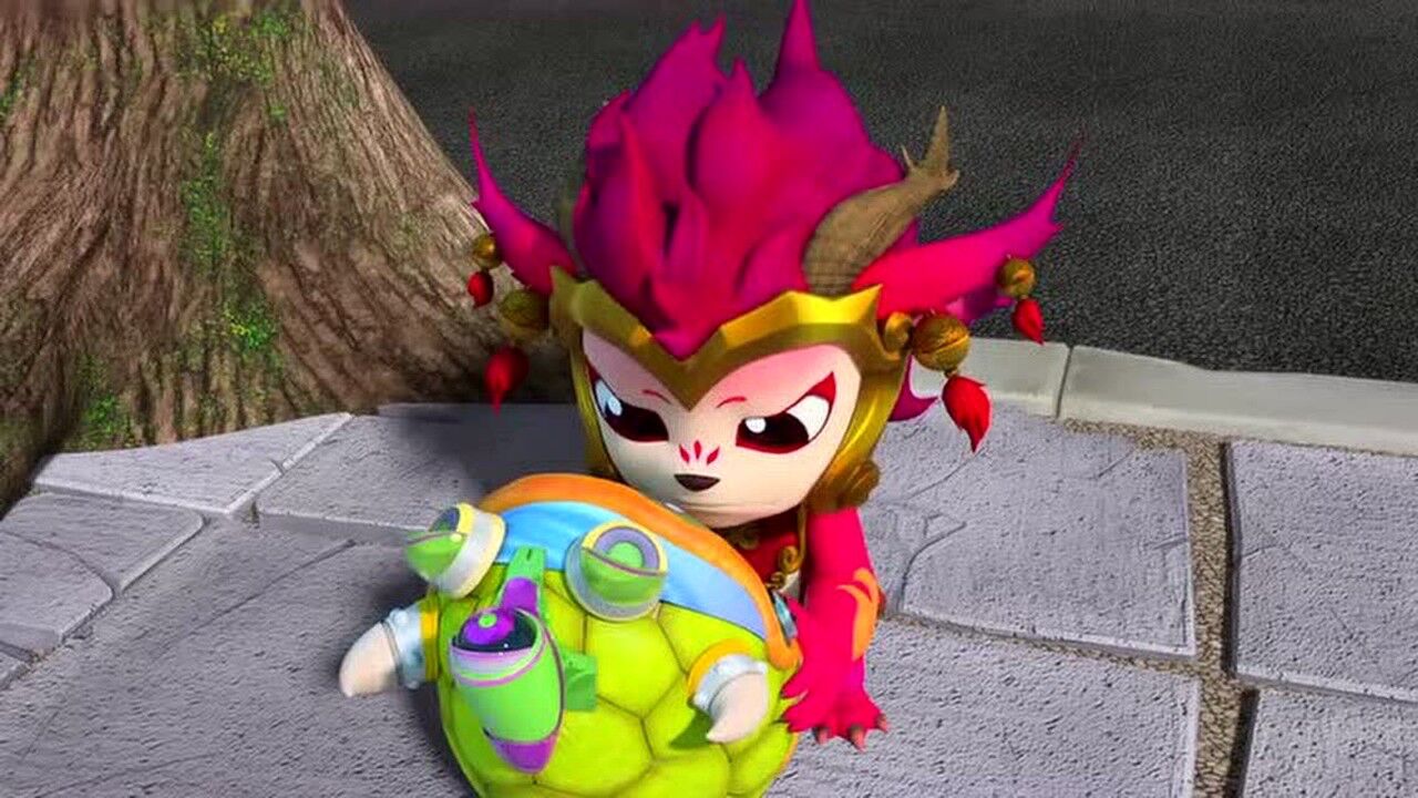 山海宝贝:卡宾在门口写炎吉禁止入内