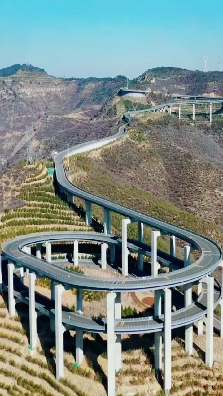 山西最漂亮的公路,太原天龙山盘山公路