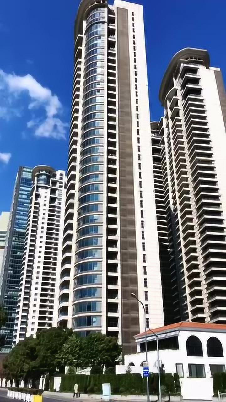 上海汤臣一品的小区看到眼前这一幕真不愧是有钱人住的房子