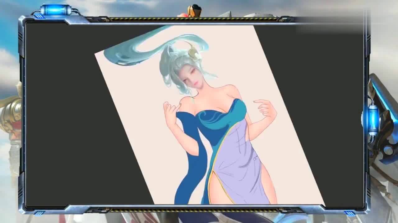 当伽罗画成了抱枕也太可爱了网友我要早睡早起