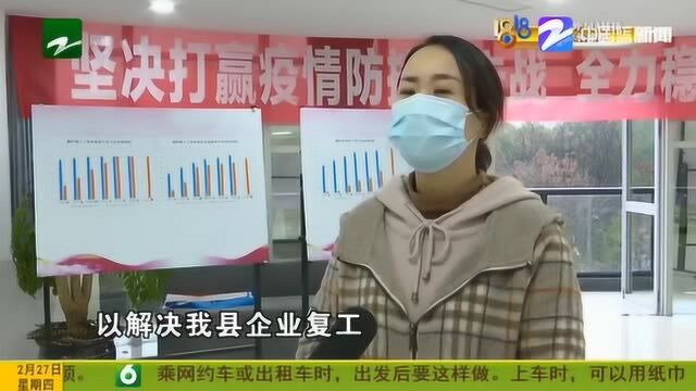 疫情缓和 企业有序复工口罩不够用怎么办? 当地政府帮忙解决难题