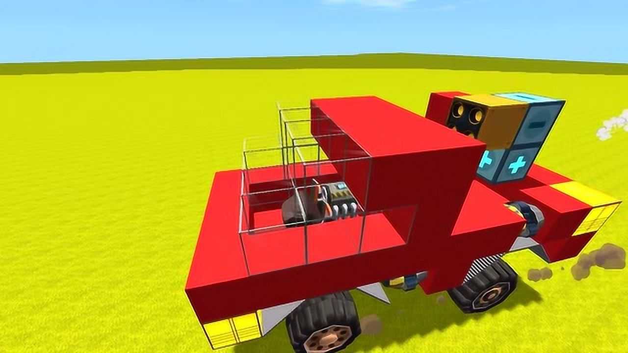 迷你世界升降火箭大炮最快的单兵作战汽车