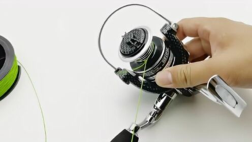 纺车轮最简单的绕线打结方法,非常基础一学就会