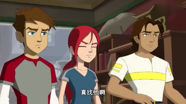 火力少年王:火力战队前来找肖博士,请求肖博士帮忙