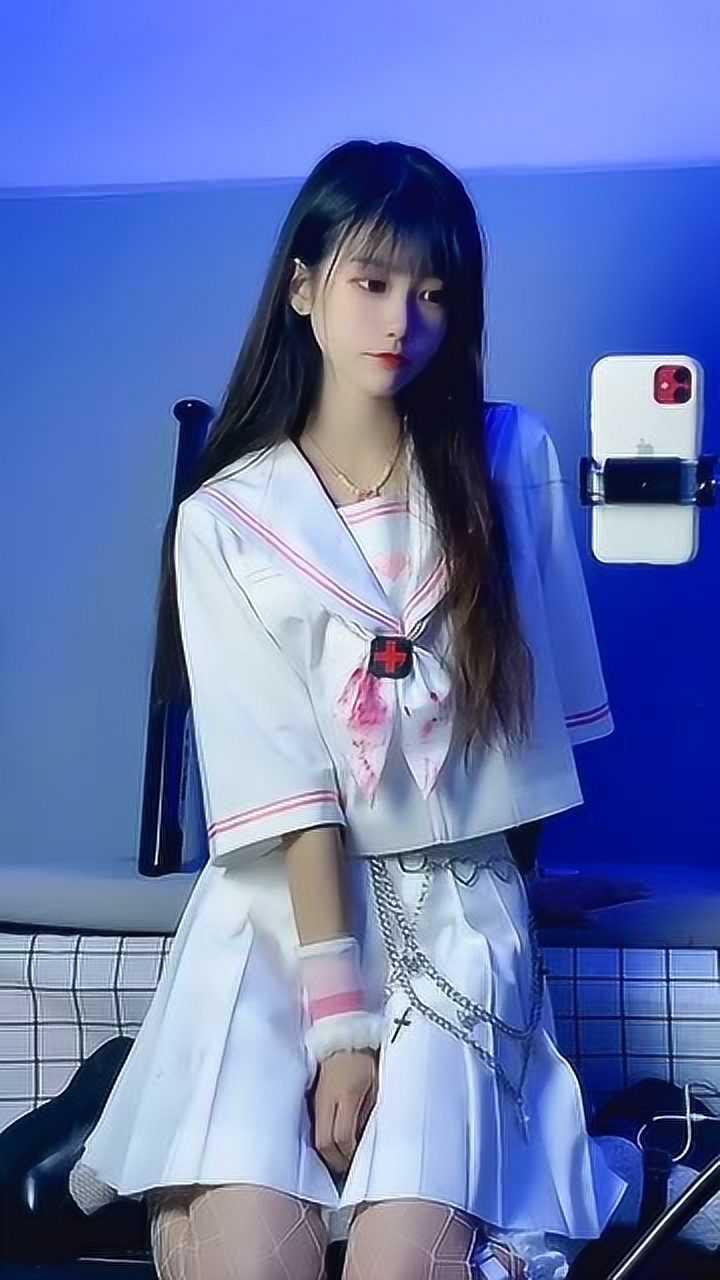 听说jk露脸会火?这样的小姐姐,你喜欢了吗!_腾讯视频