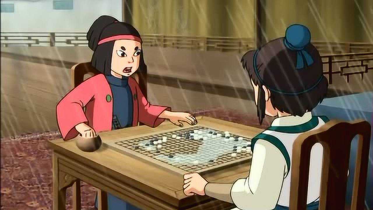 围棋少年:天下第一棋局,黑木对战江流儿惊呆众人,两人难分胜负