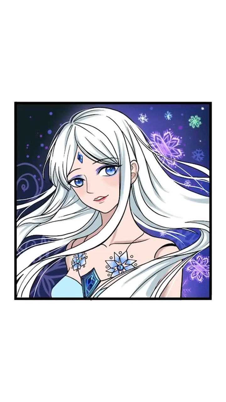 爸爸画的冰公主vs我画的冰公主