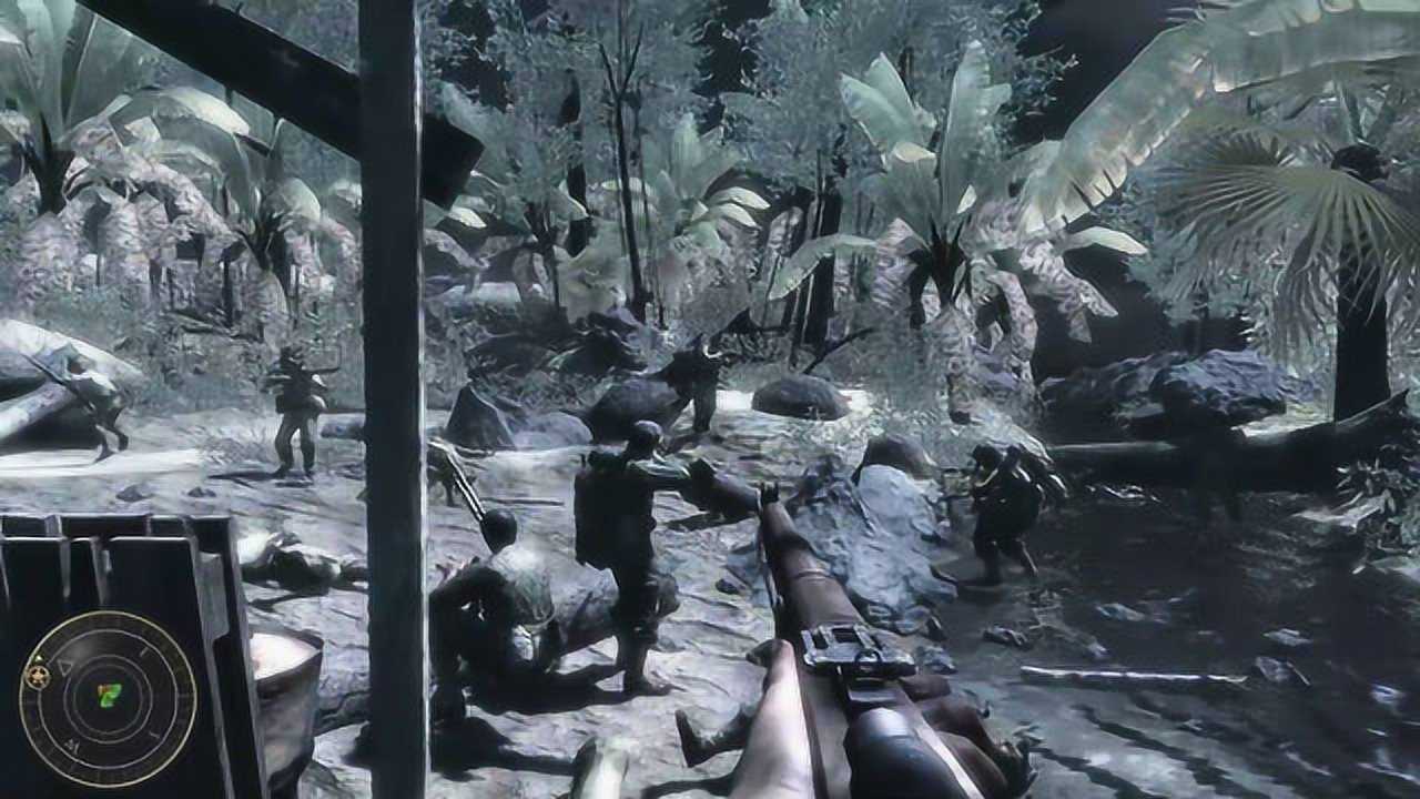 使命召唤5日本鬼子太可怕假装尸体一动也不动