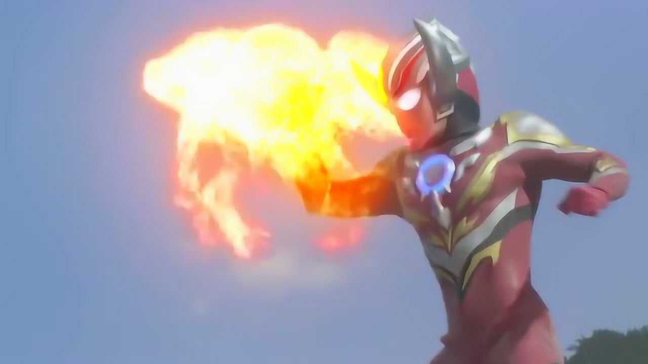 奥特曼欧布奥特曼暴炎形态登场吃我愤怒的一拳吧