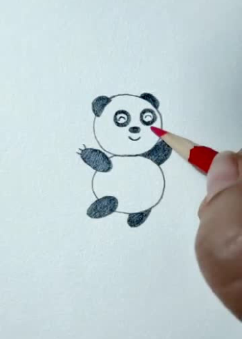 数字8画只熊猫,让你们了解更多图画的结构