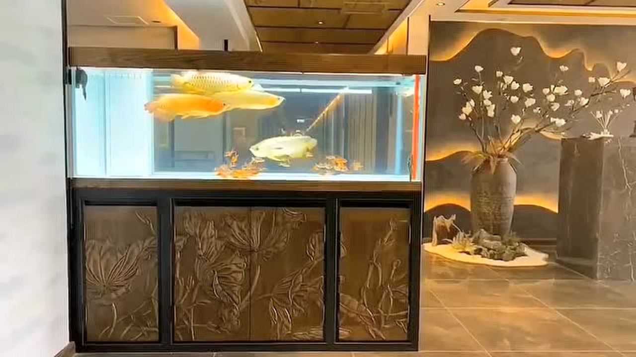 久鼎y33檠荷,实木鱼缸