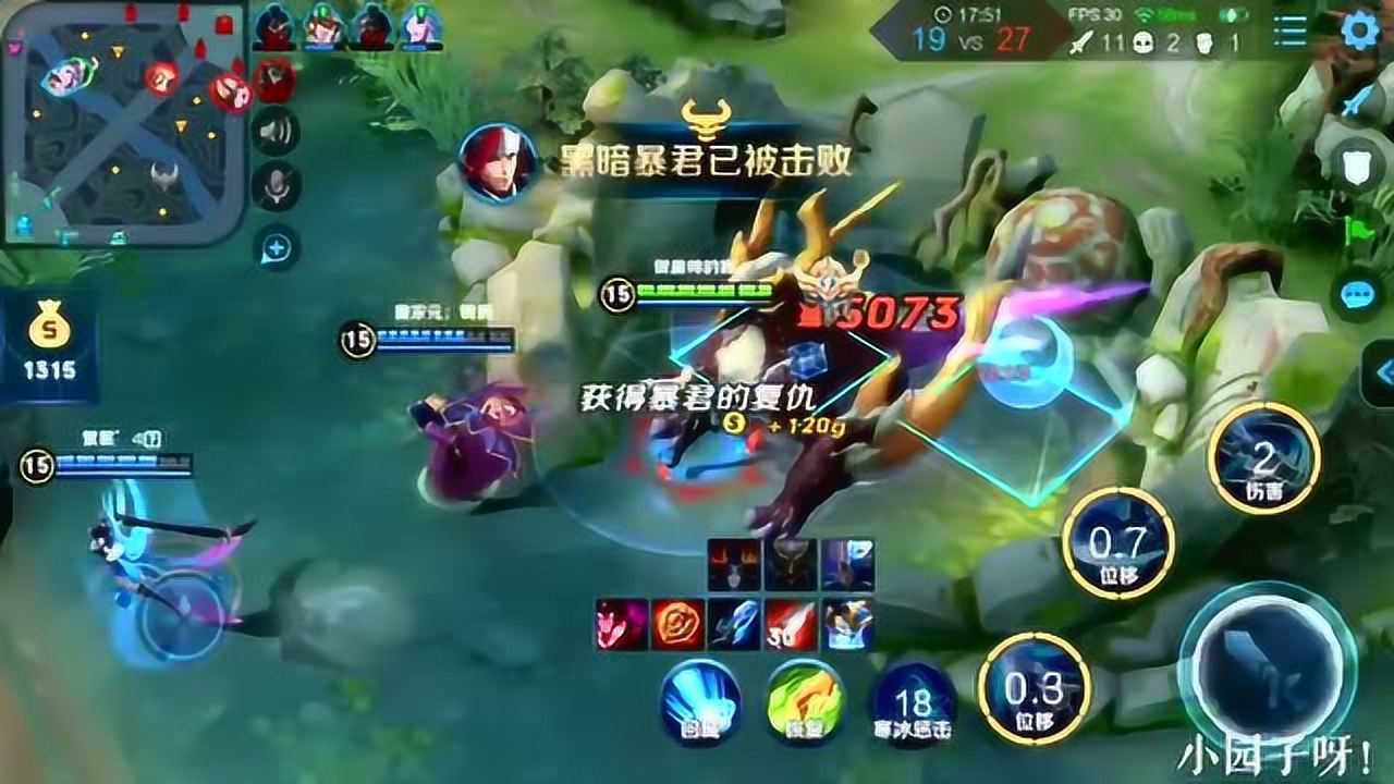 王者荣耀神仙操作小园子韩信打野日常逆风看他如何翻盘