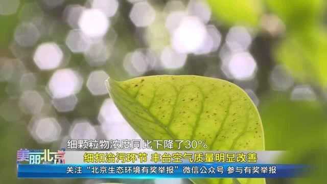 20200815 细扣治污环节 丰台空气质量明显改善