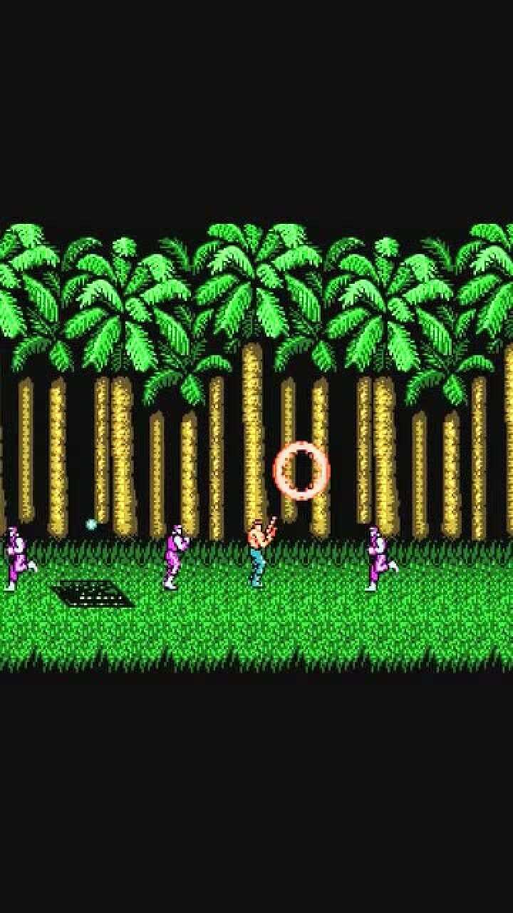 童年怀旧游戏:超级魂斗罗速通 第三关1