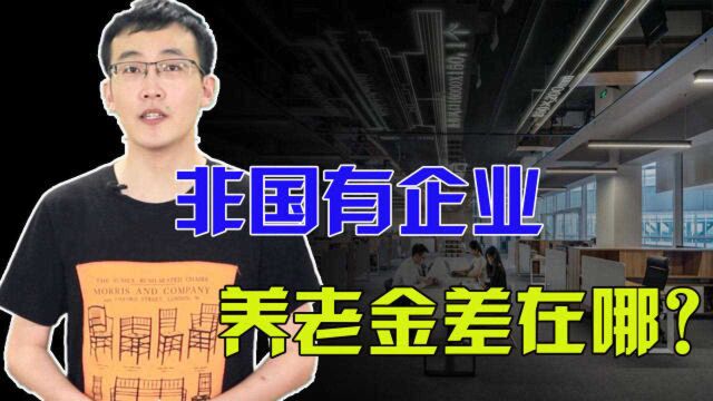 非国有企业单位退休后,和别人比养老金偏低?主要原因是什么?