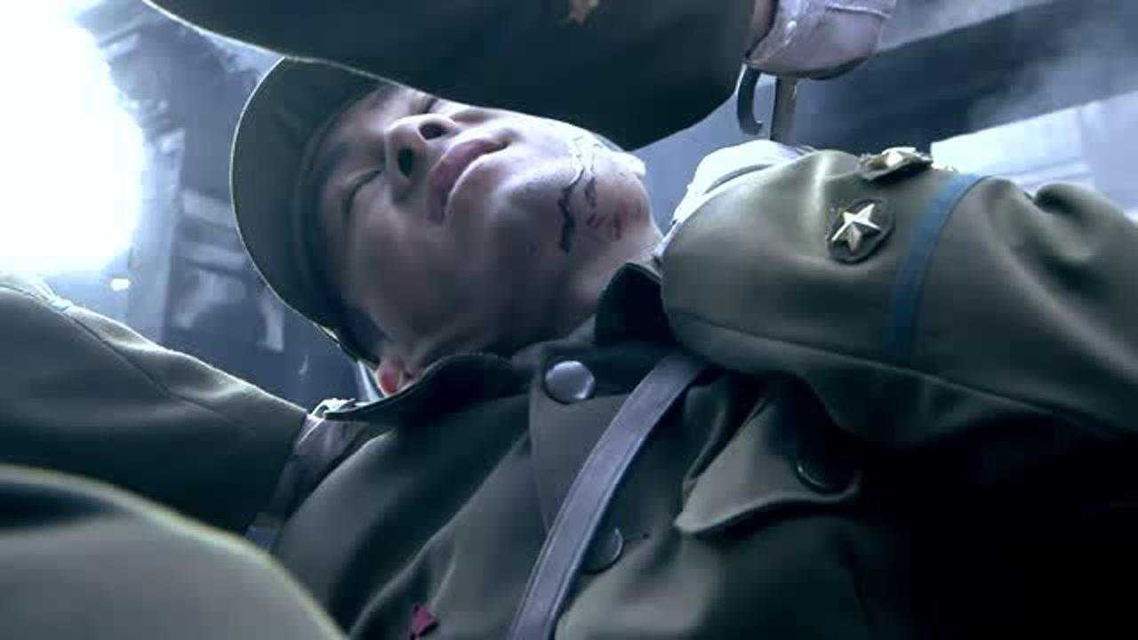 雪豹坚强岁月周卫国pk鬼子军官手臂被狠狠一刀胳膊怕是不保了